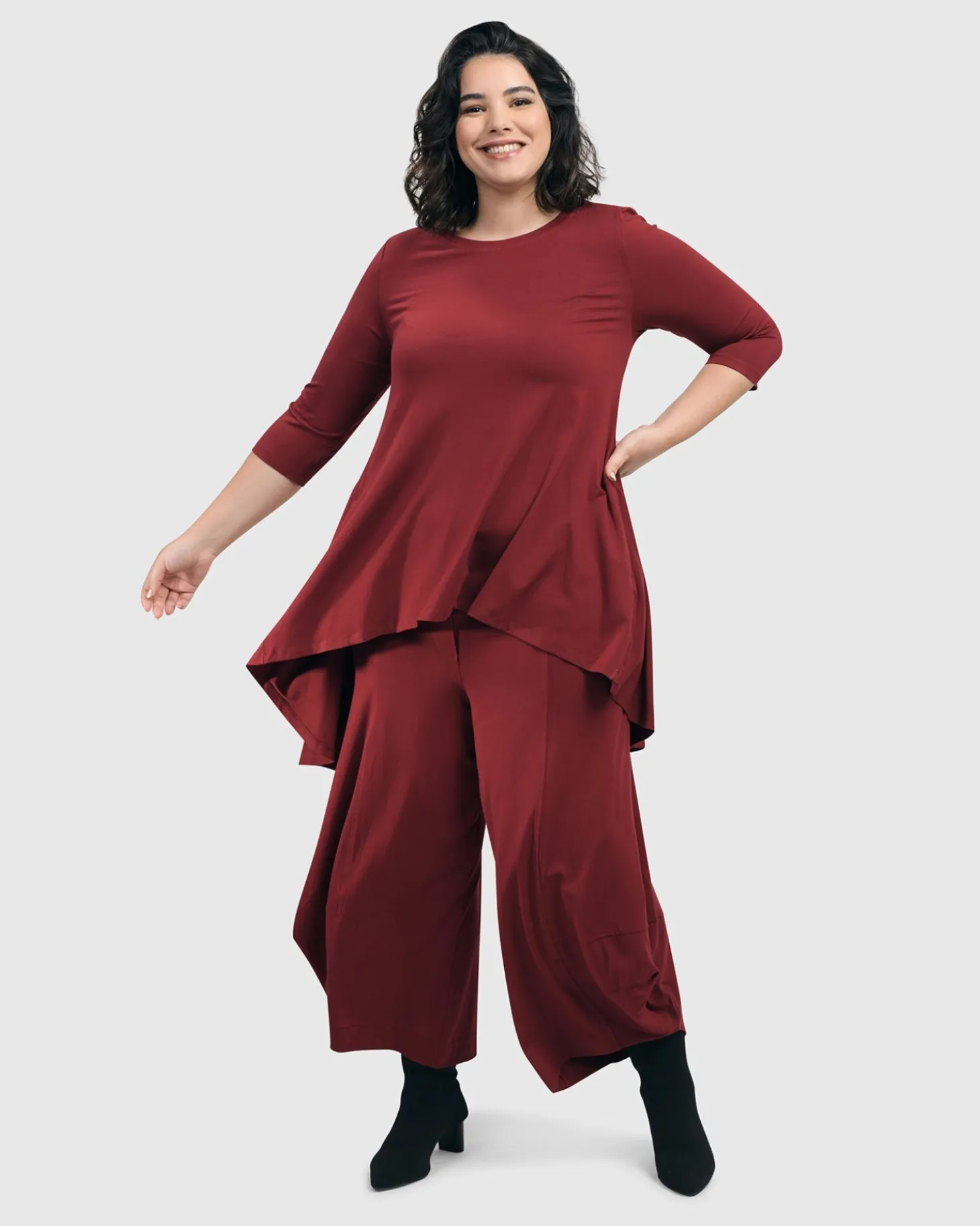 Women Alembika Essential Punto Pants, Plum