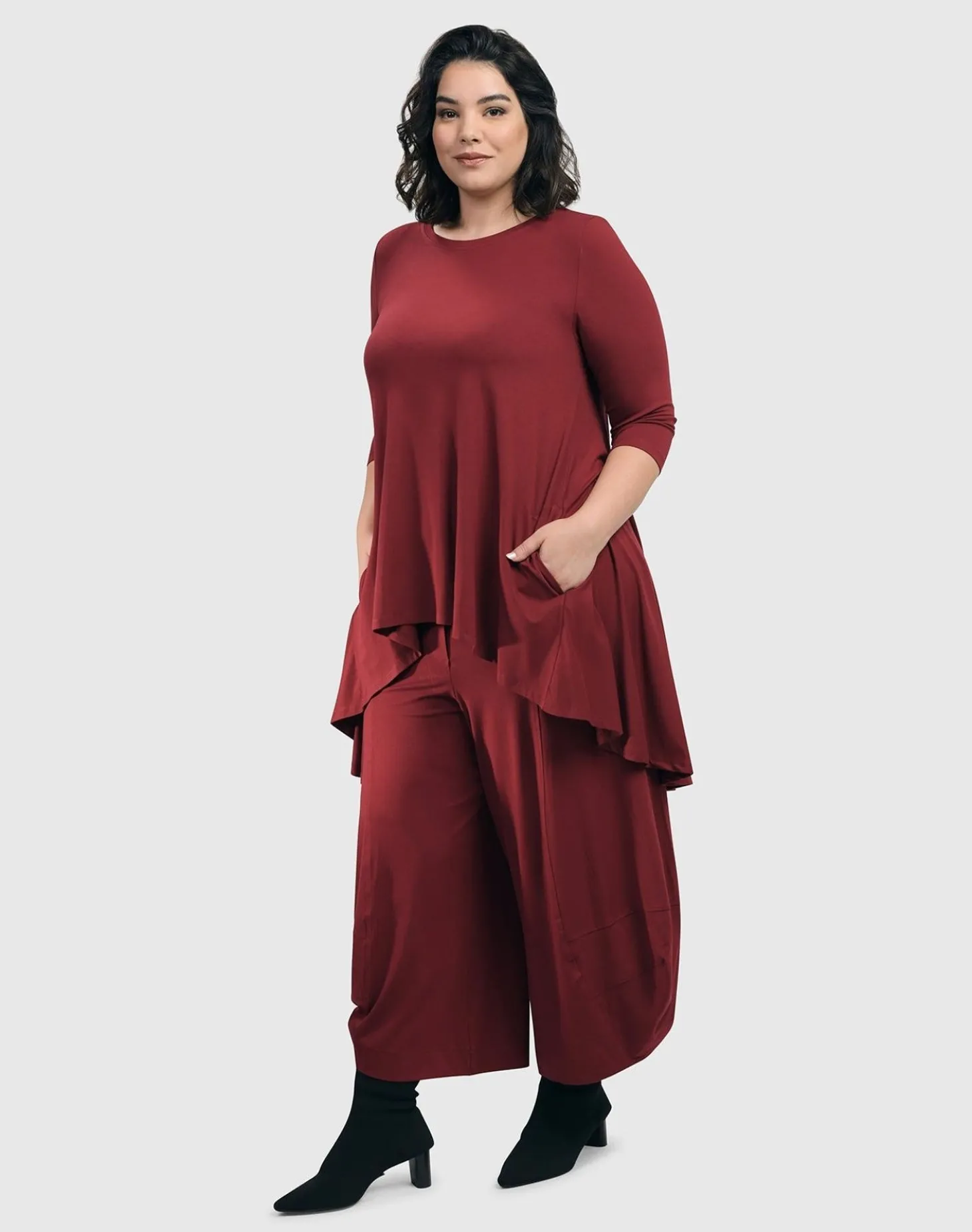 Women Alembika Essential Punto Pants, Plum