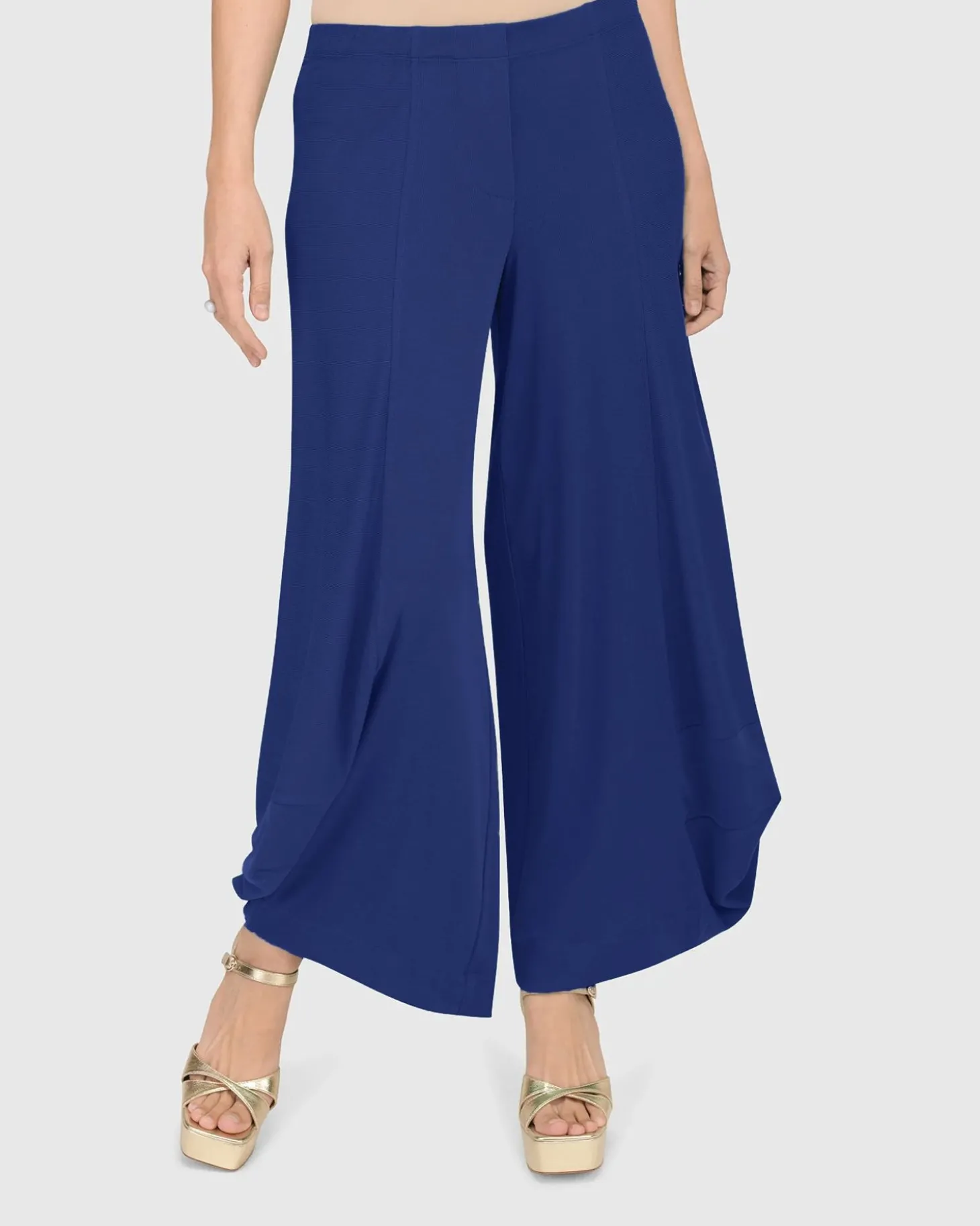 Women Alembika Essential Punto Pants, Royal Blue