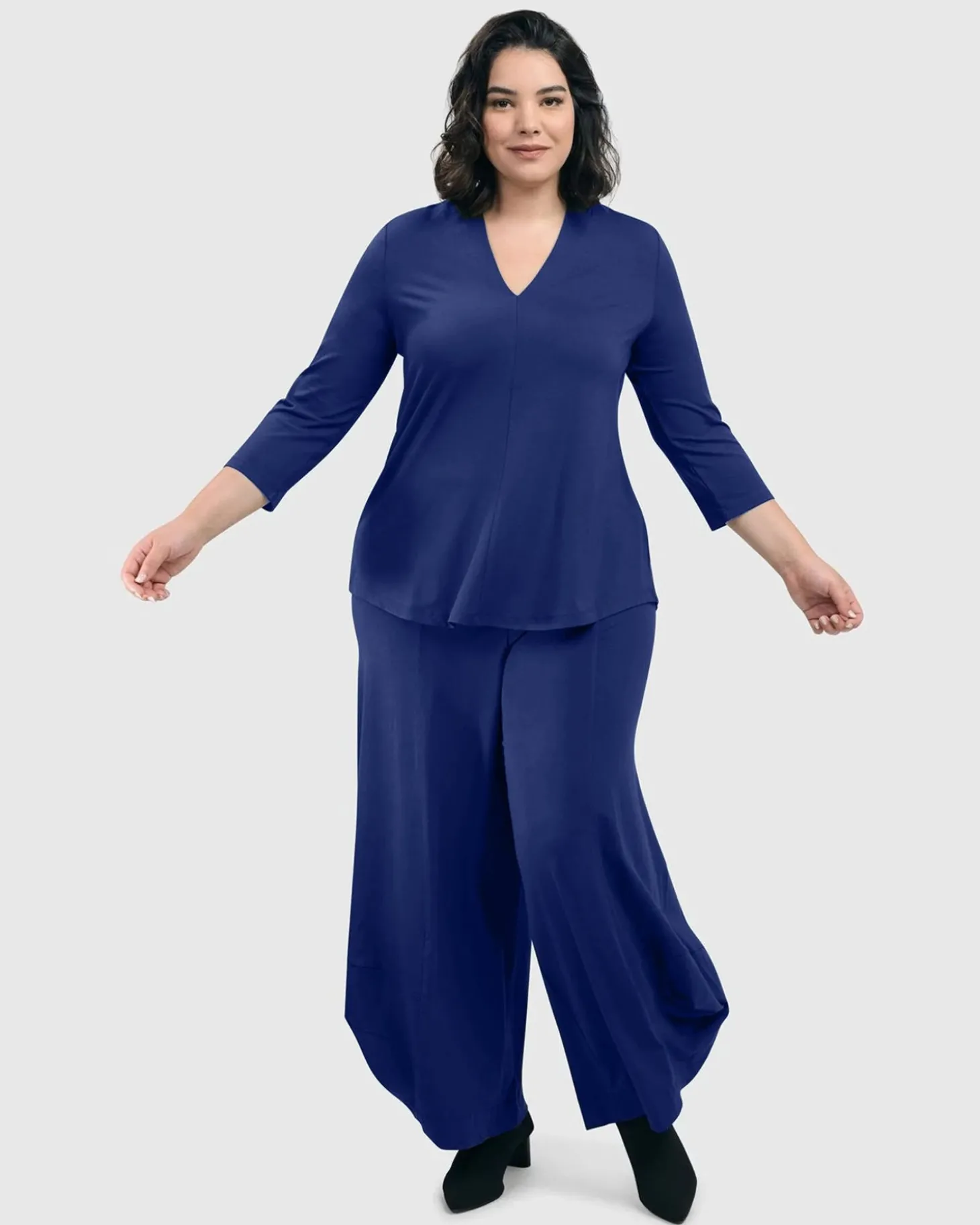 Women Alembika Essential Punto Pants, Royal Blue