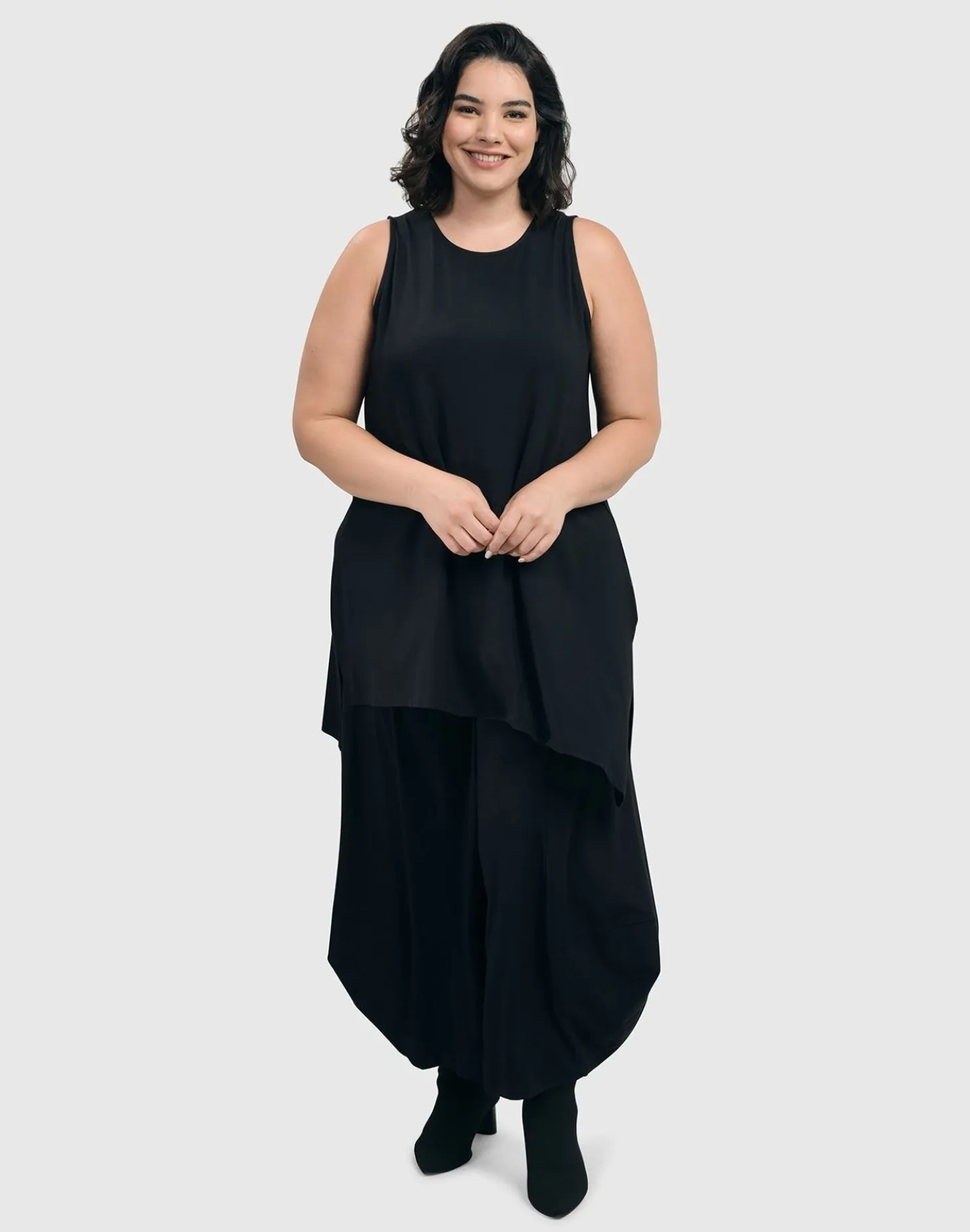 Women Alembika Essential Punto Pants, Tall, Black
