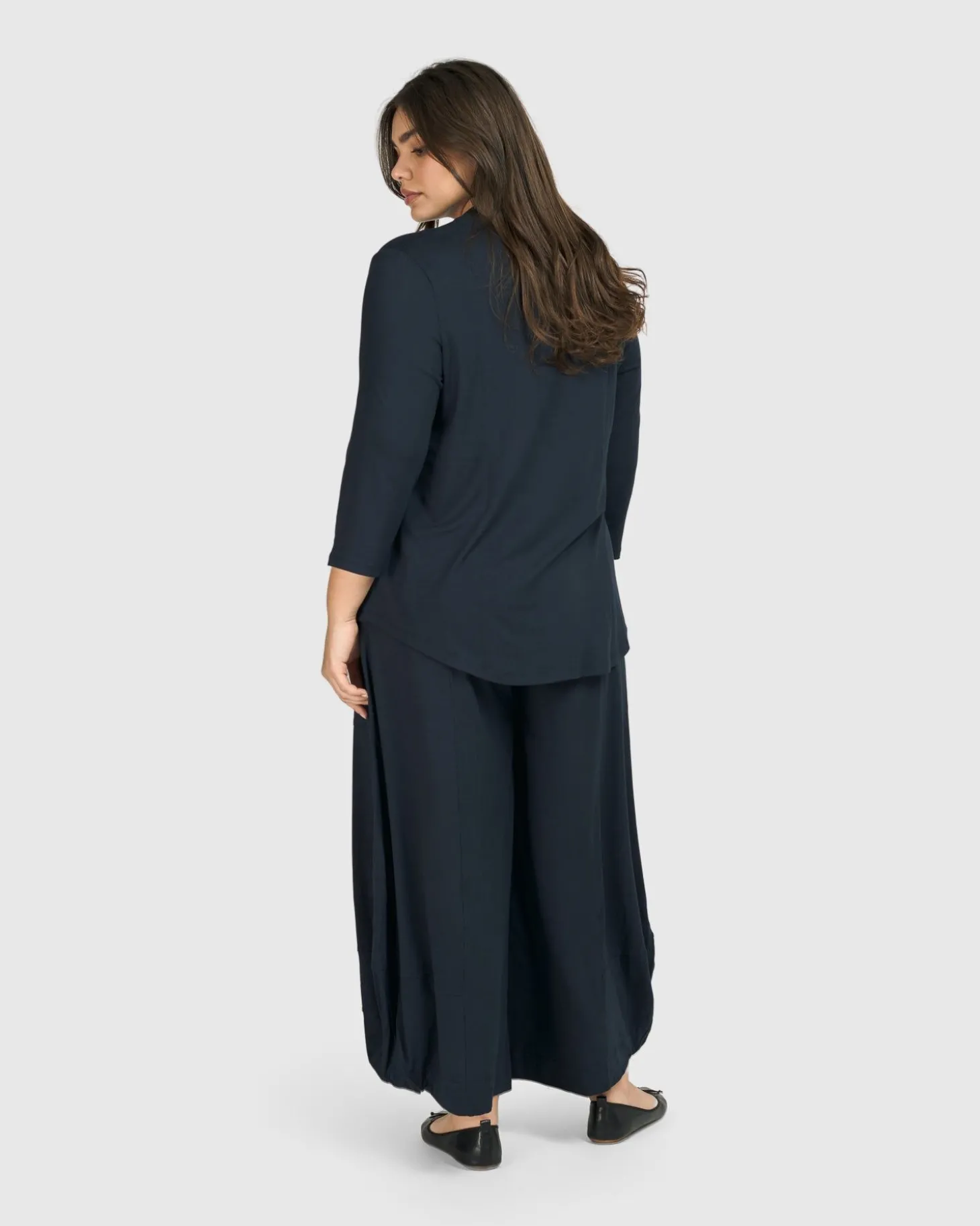 Women Alembika Essential Punto Pockets Pants, Ocean