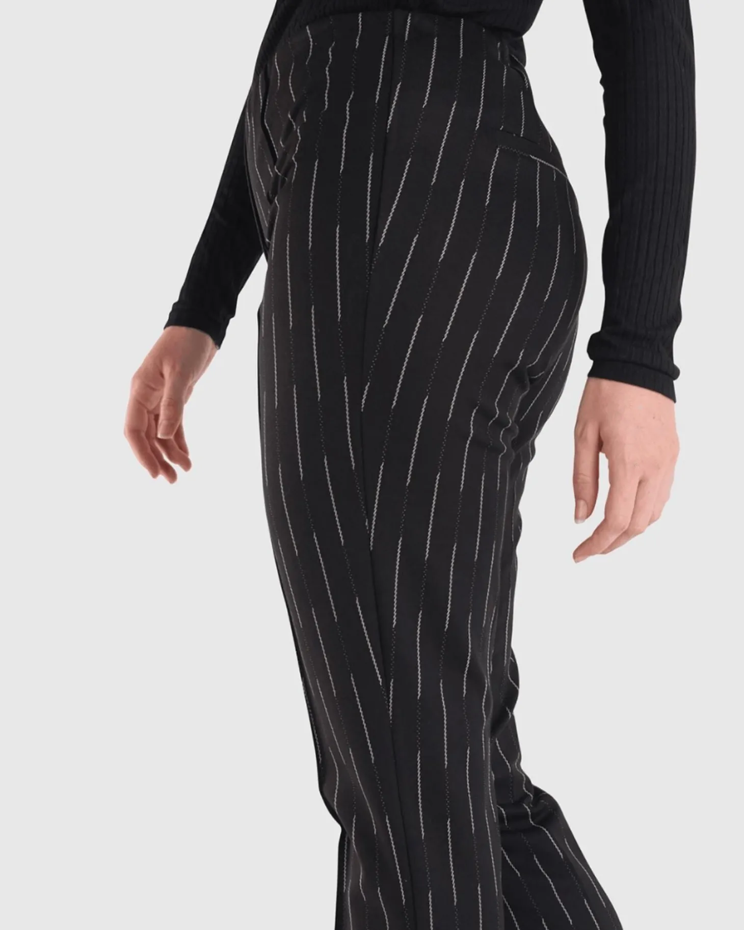 Women Alembika Essential Slim Pants, Zigzag