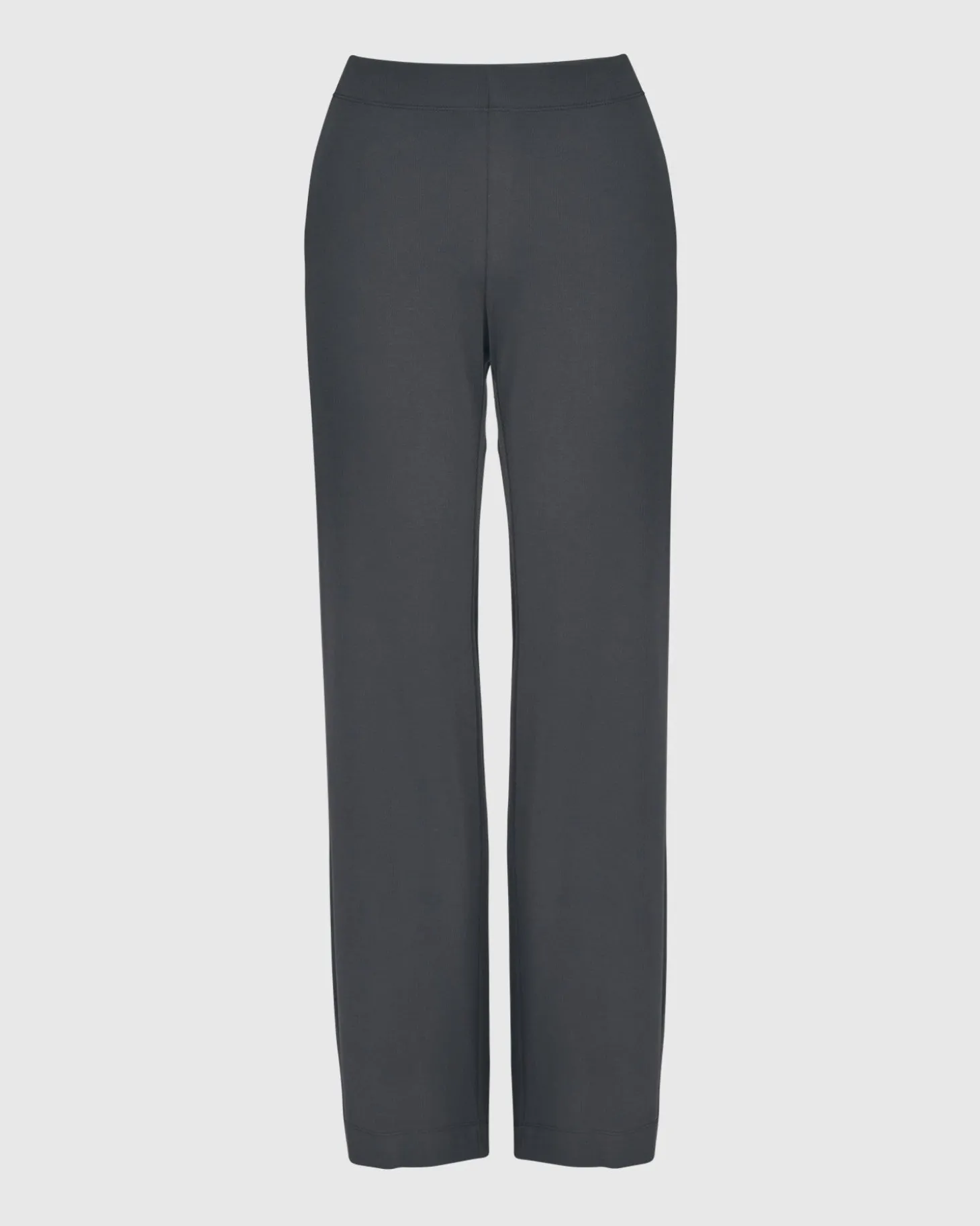 Women Alembika Essential Straight Leg Pants, Charcoal