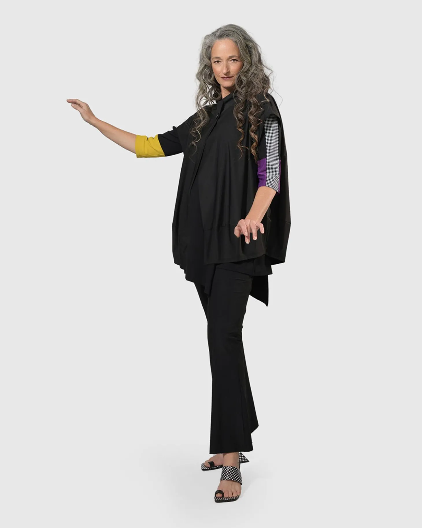 Women Alembika Essential Tekbika Go-To Vest Jacket, Black