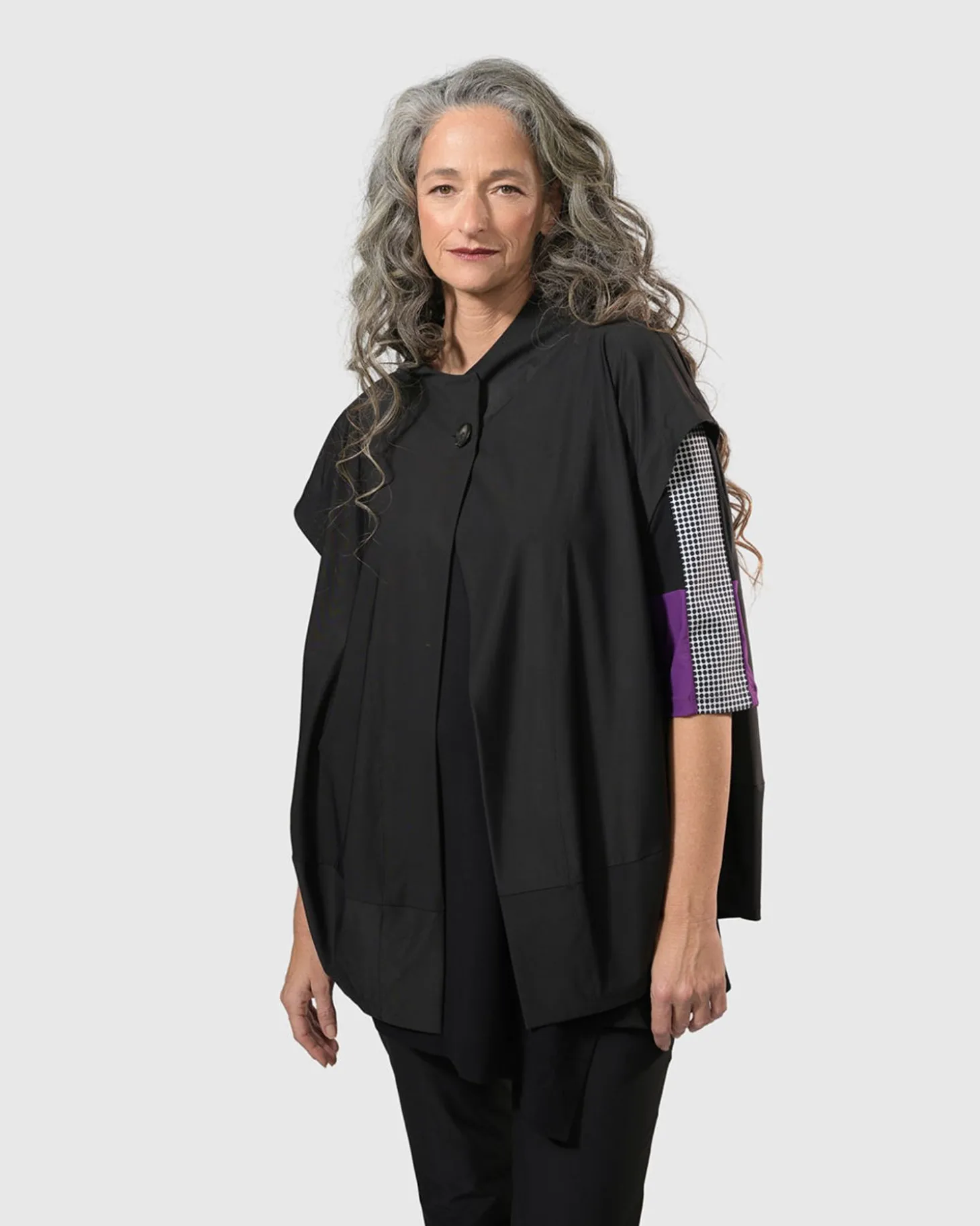 Women Alembika Essential Tekbika Go-To Vest Jacket, Black