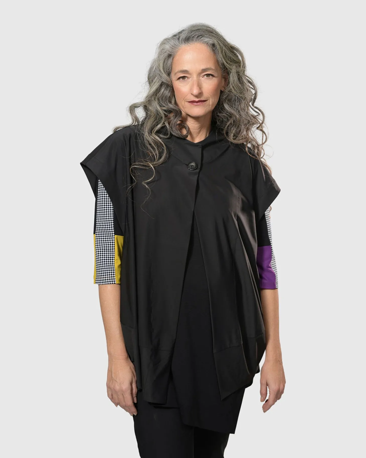 Women Alembika Essential Tekbika Go-To Vest Jacket, Black