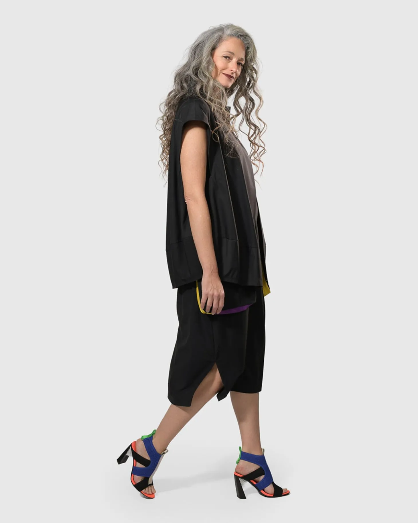 Women Alembika Essential Tekbika Go-To Vest Jacket, Black