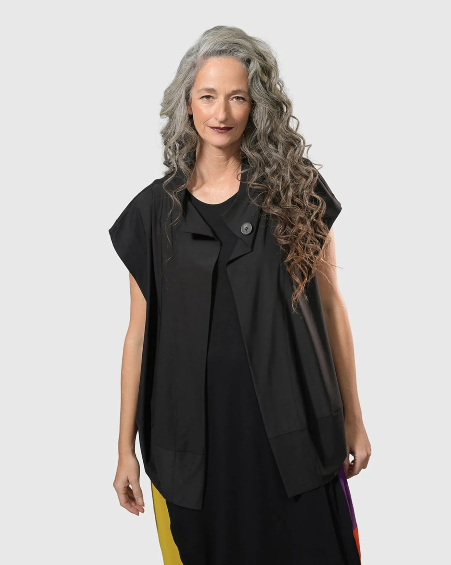 Women Alembika Essential Tekbika Go-To Vest Jacket, Black
