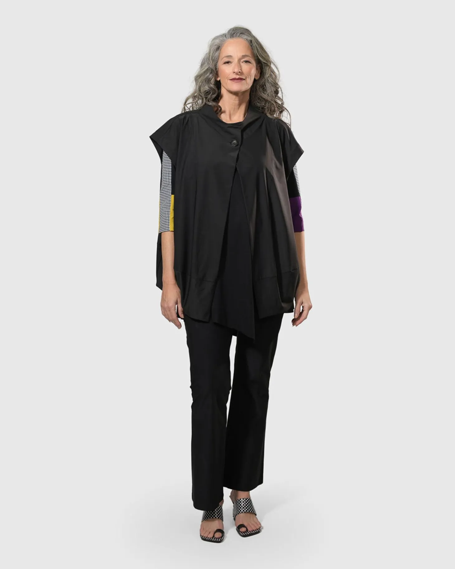 Women Alembika Essential Tekbika Go-To Vest Jacket, Black
