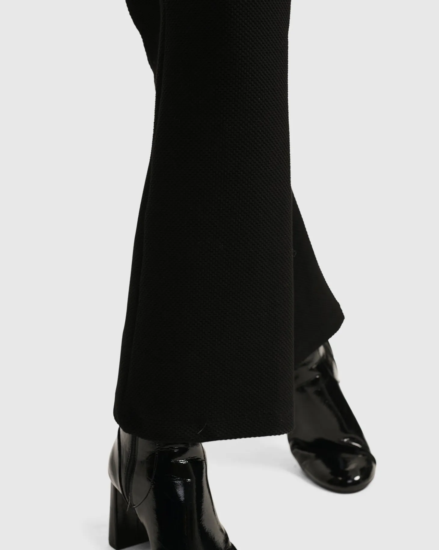 Women Alembika Essential Toned Up Flare Pants, Black
