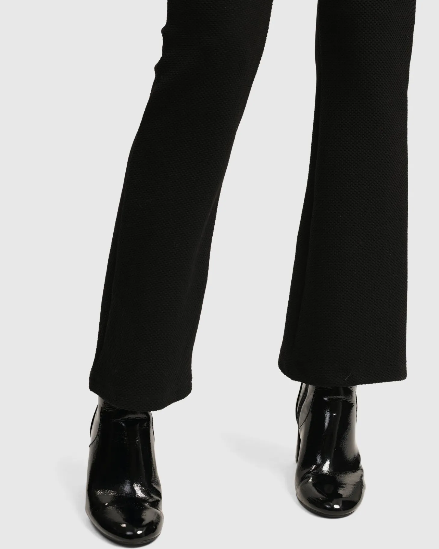 Women Alembika Essential Toned Up Flare Pants, Black