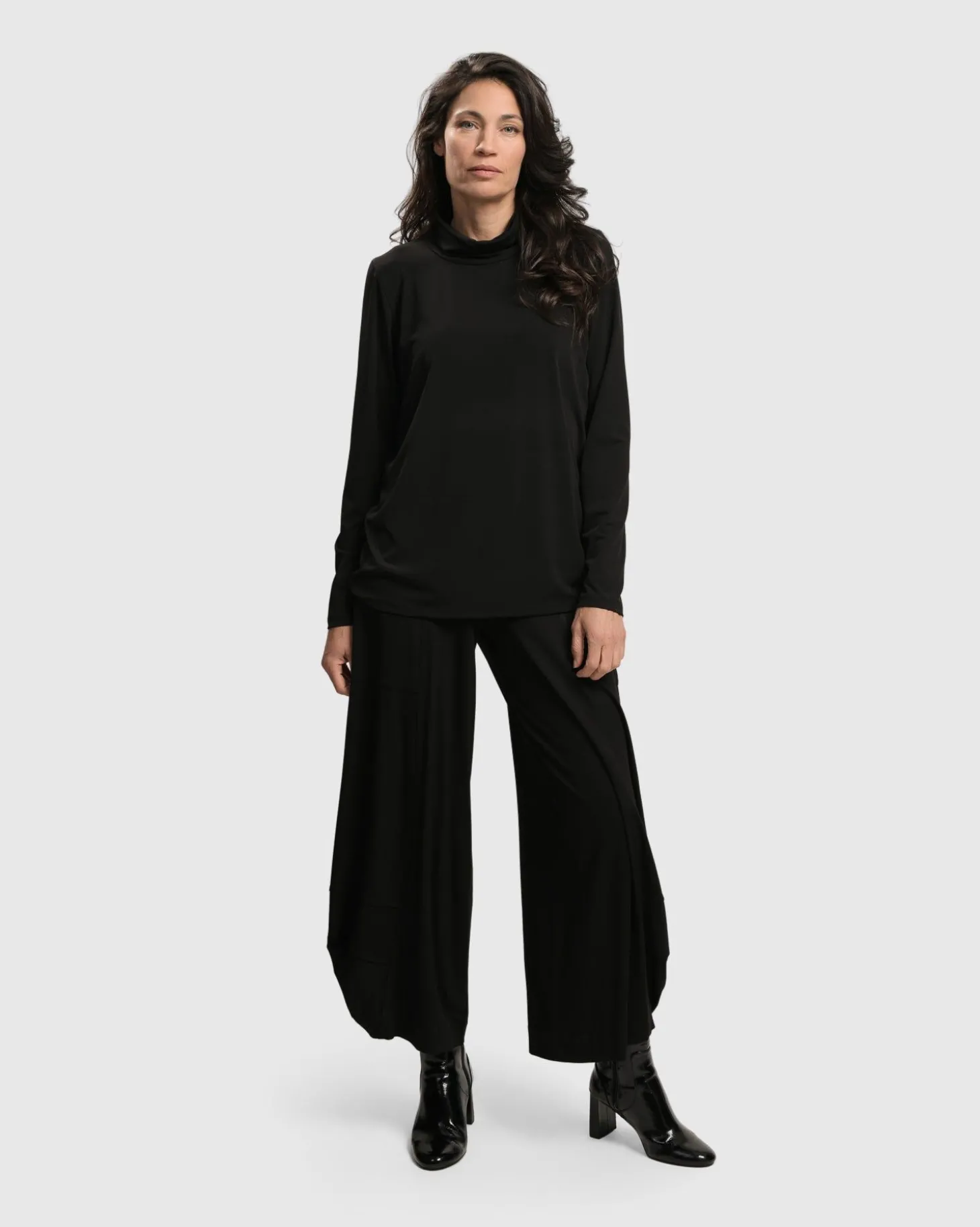 Women Alembika Essential Ultimate Turtleneck Top, Black