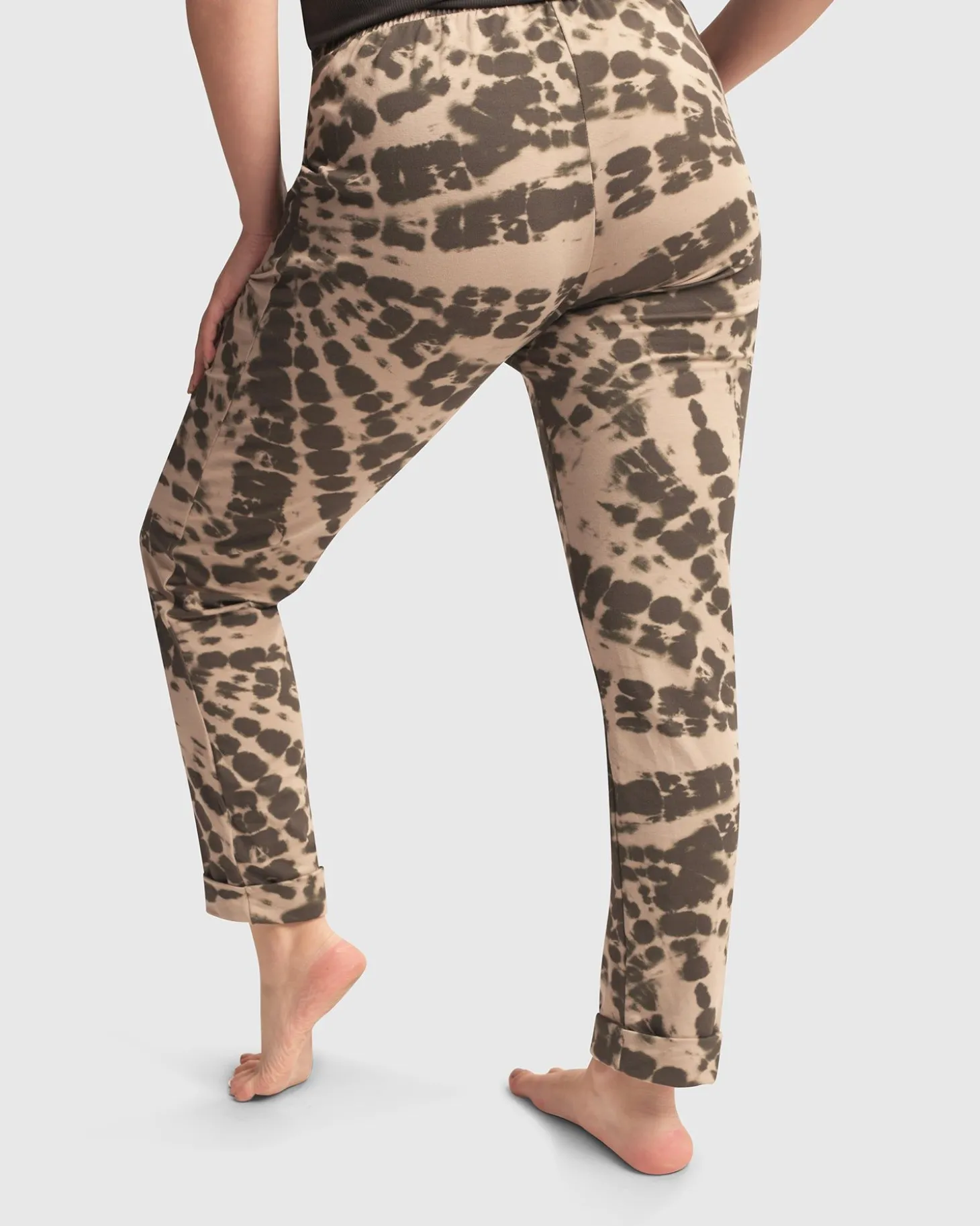 Women Alembika Exhale Jogger Pants, Stone Tie-Dye