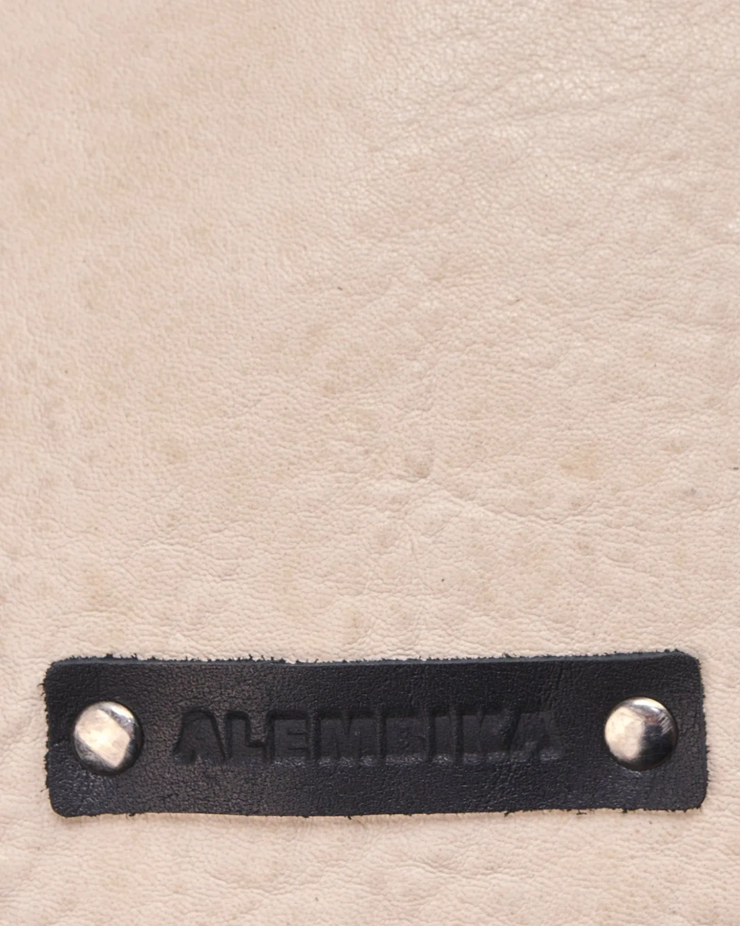Women Alembika Flat Stash Pouch Bag, Ivory