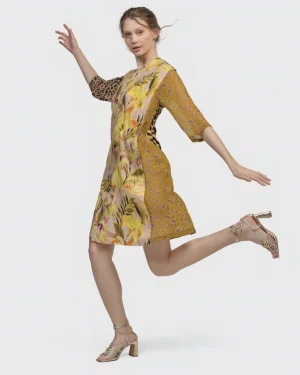Women Alembika Fleur De Lis Shift Dress, Lilly
