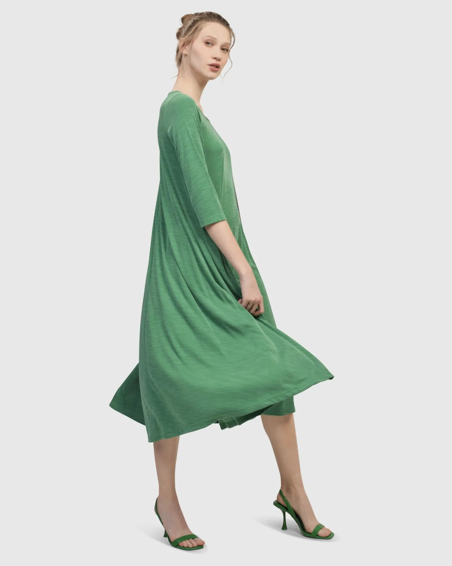 Women Alembika Forget-Me-Not A-Line Maxi Dress, Garden