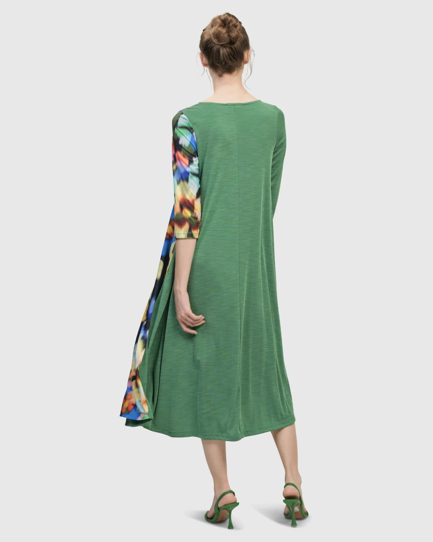 Women Alembika Forget-Me-Not A-Line Maxi Dress, Garden
