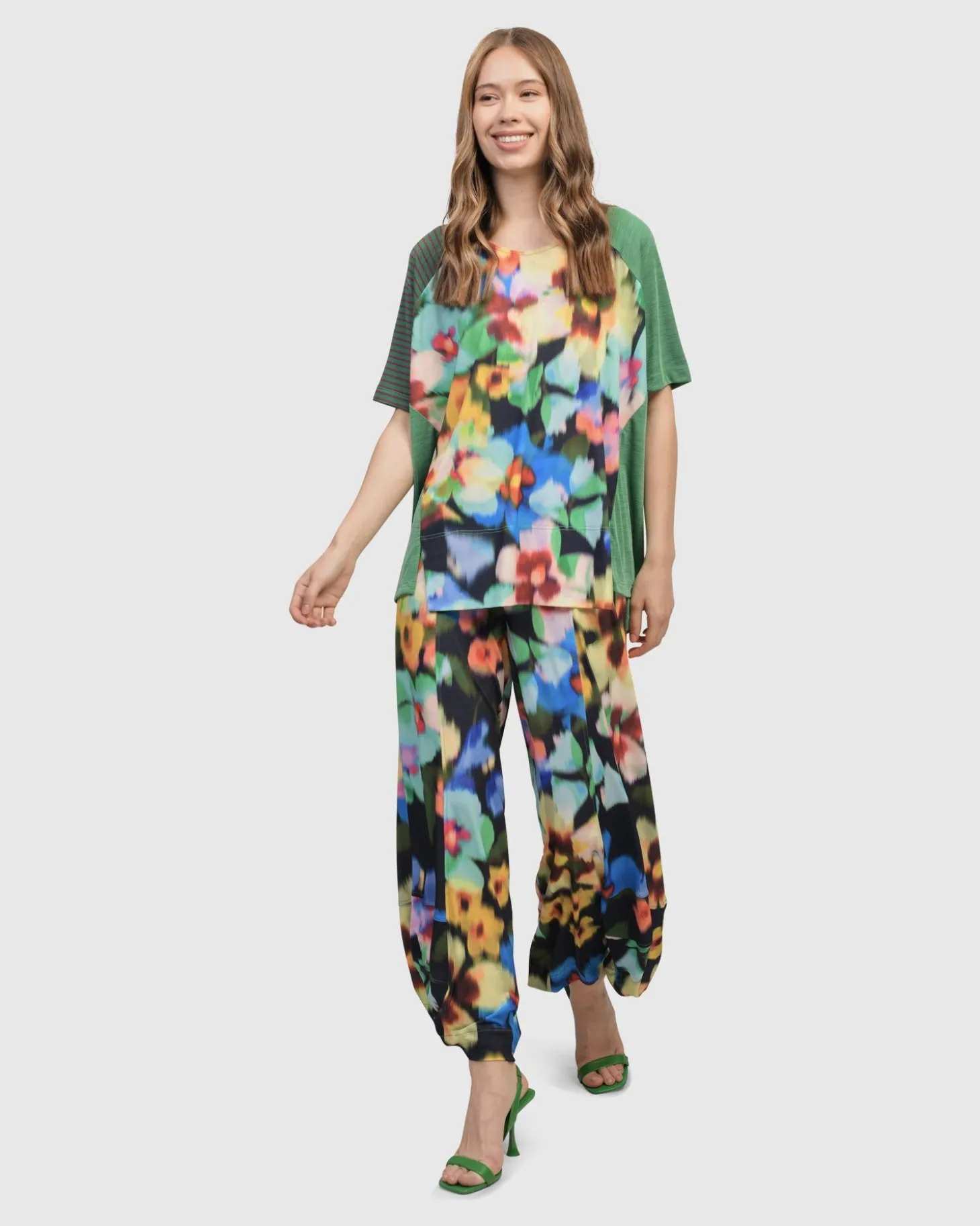 Women Alembika Forget-Me-Not Punto Pants, Garden