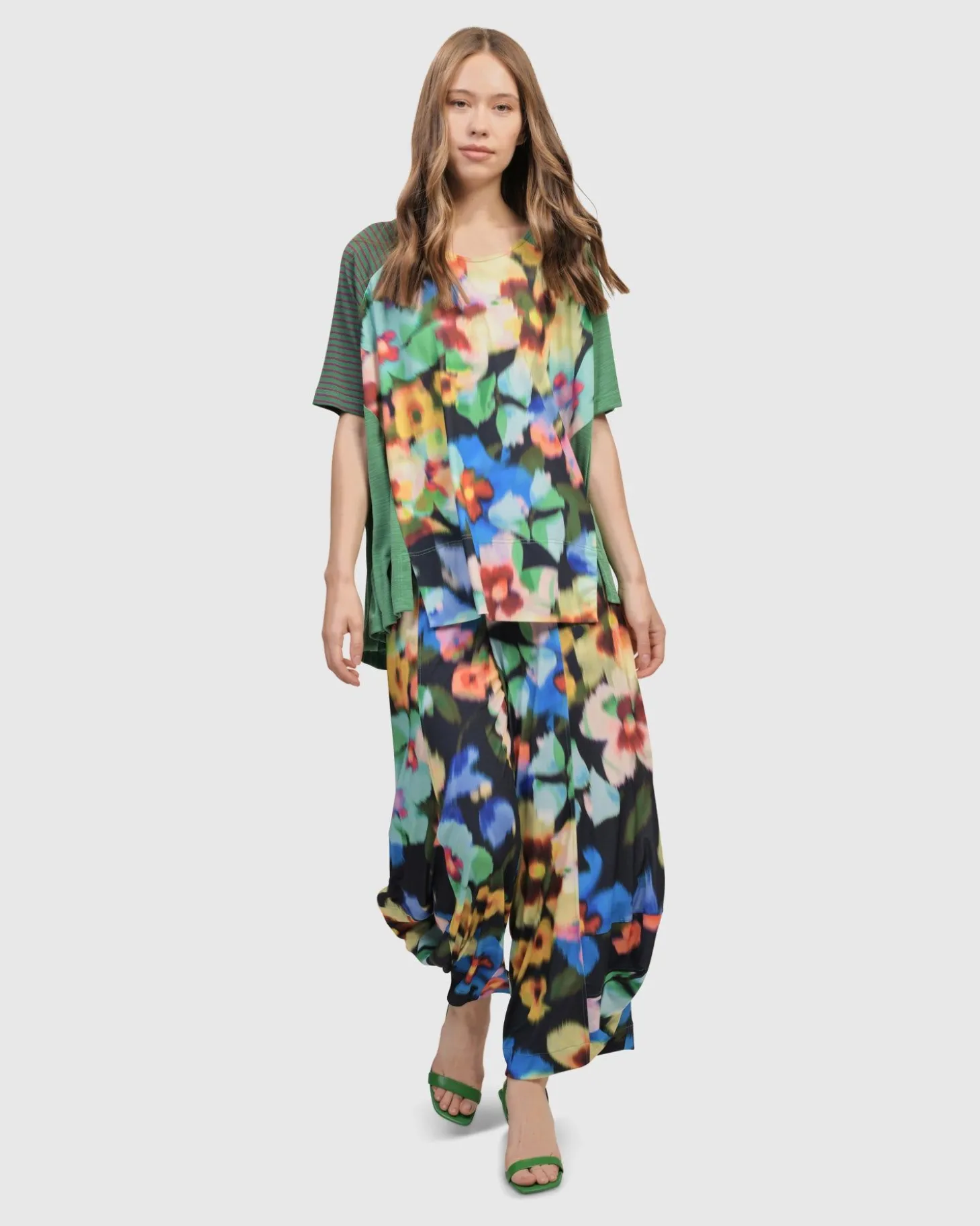 Women Alembika Forget-Me-Not Punto Pants, Garden