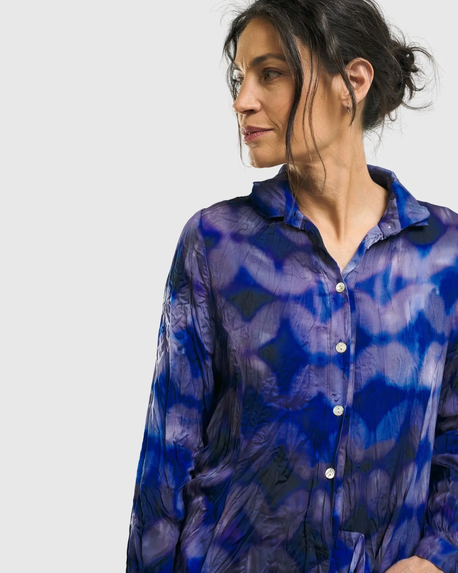 Women Alembika Fortuna Wonderful Pocket Dress, Royal