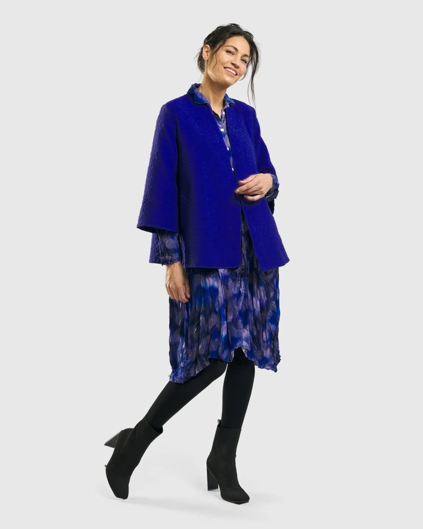 Women Alembika Fortuna Wonderful Pocket Dress, Royal