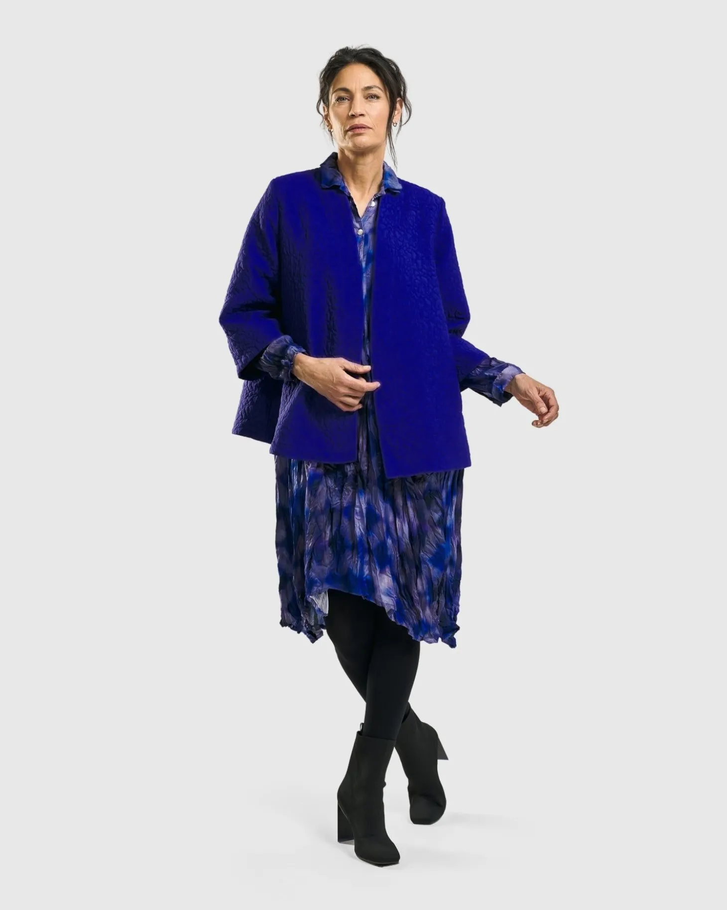 Women Alembika Fortuna Wonderful Pocket Dress, Royal