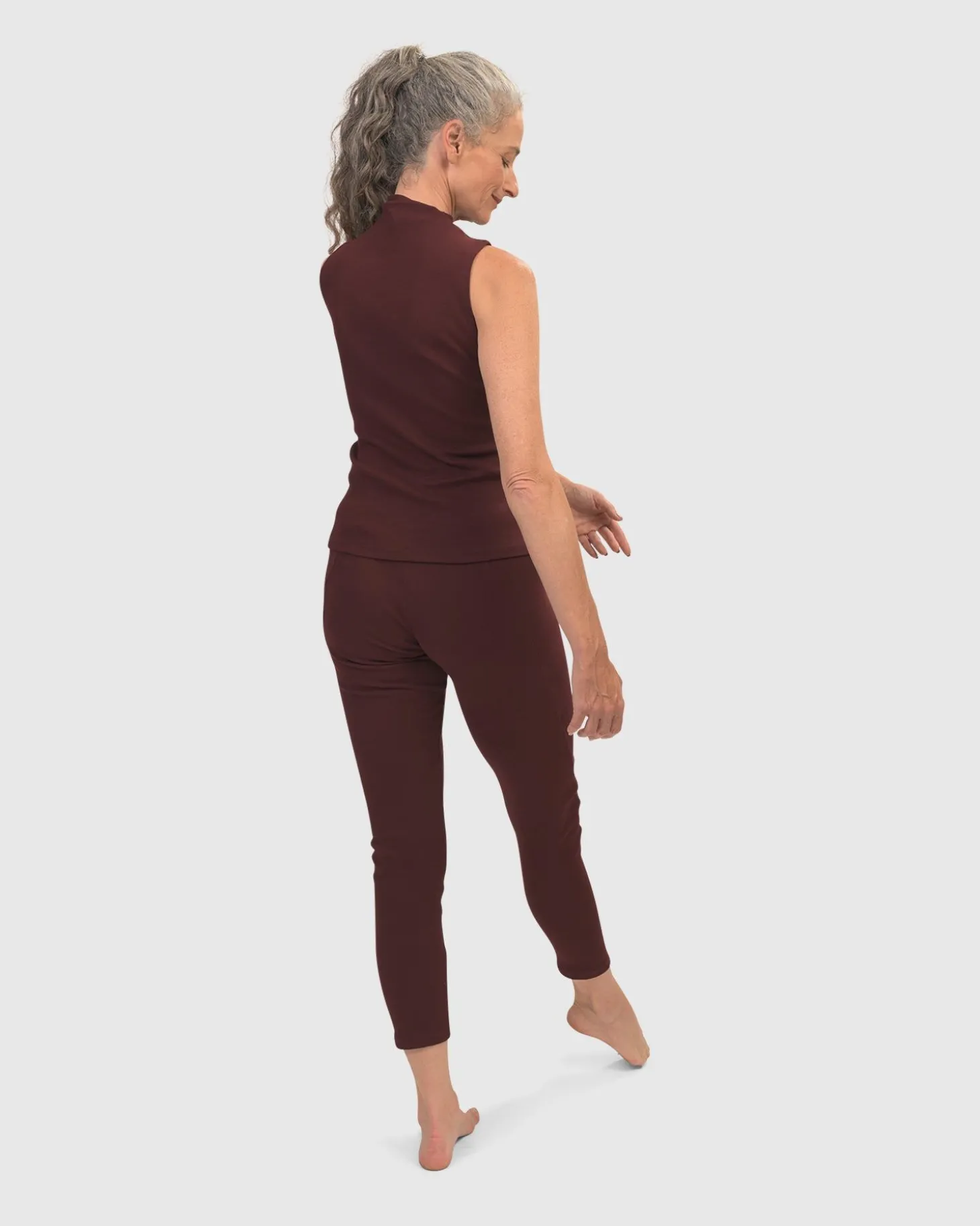 Women Alembika Freedom Leggings, Wine