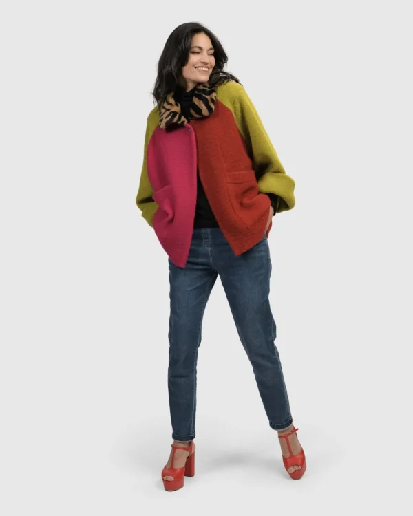 Women Alembika Funkadelic Sidecar Jacket, Mix
