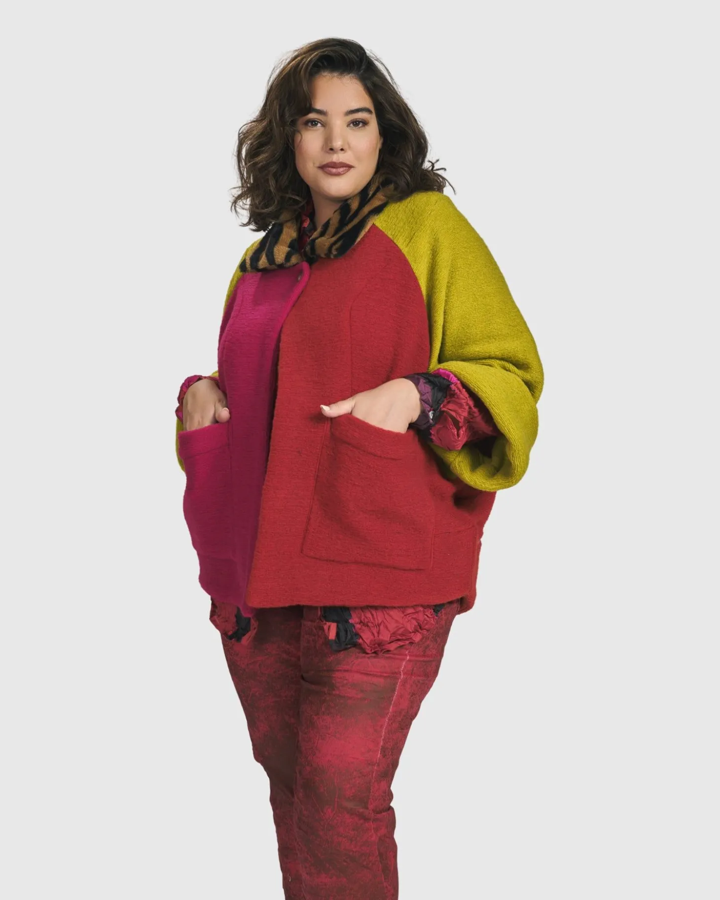 Women Alembika Funkadelic Sidecar Jacket, Mix
