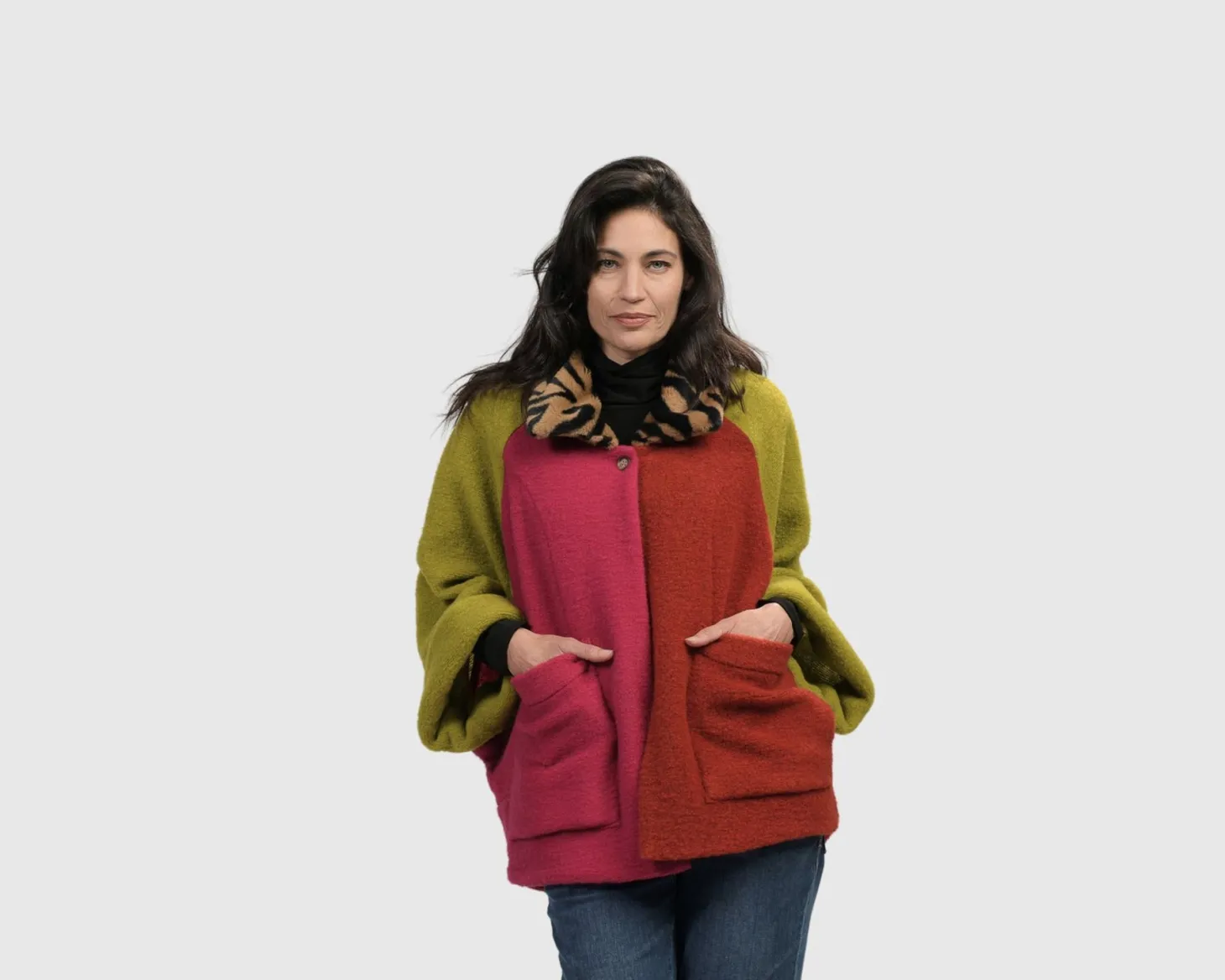 Women Alembika Funkadelic Sidecar Jacket, Mix