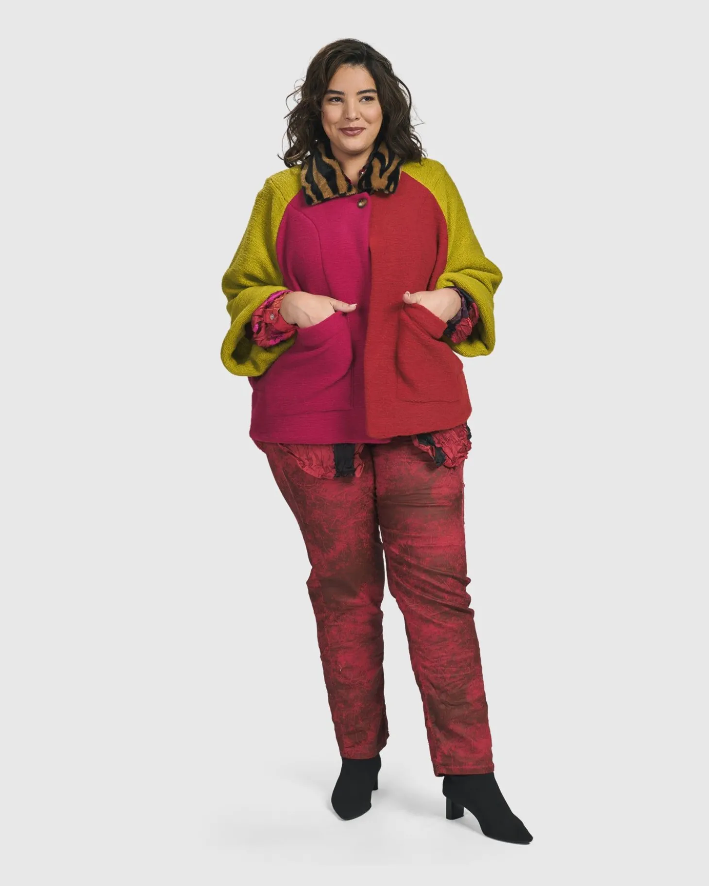 Women Alembika Funkadelic Sidecar Jacket, Mix