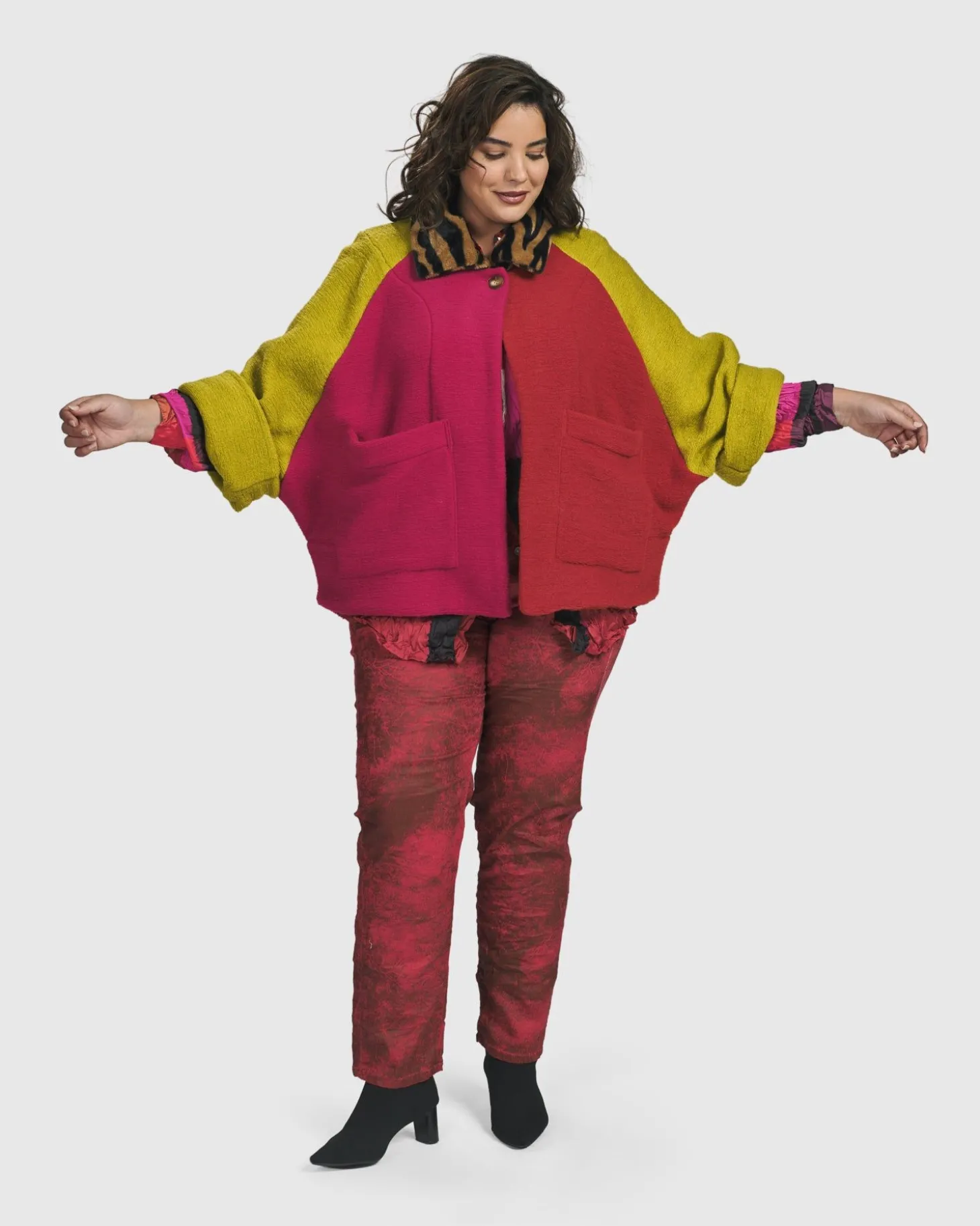 Women Alembika Funkadelic Sidecar Jacket, Mix