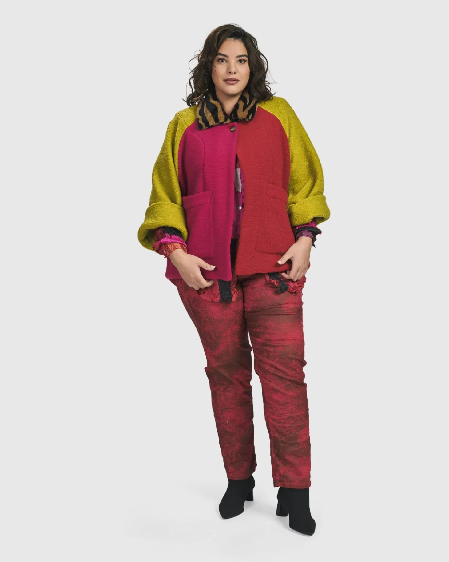 Women Alembika Funkadelic Sidecar Jacket, Mix