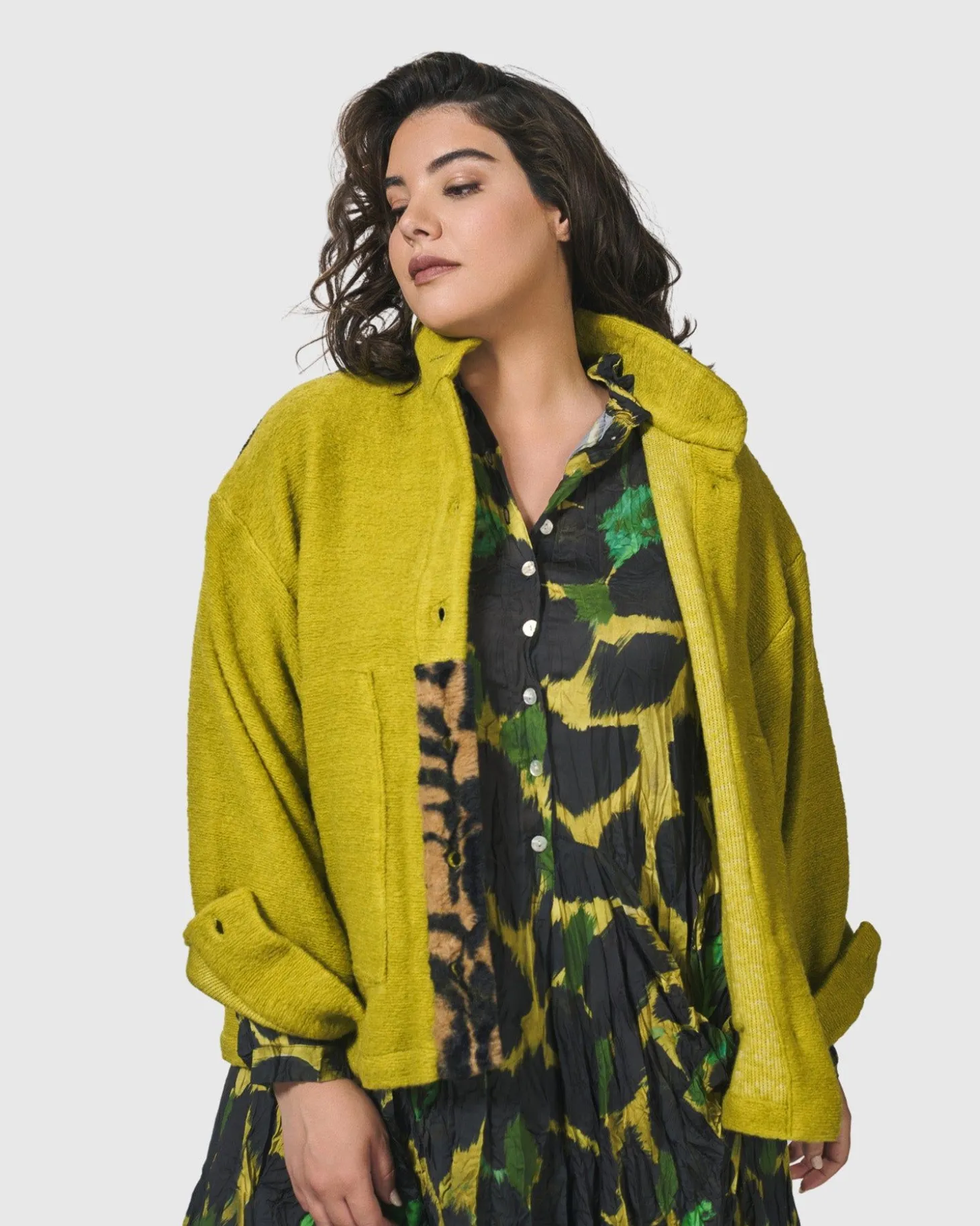 Women Alembika Funkadelic Weekend Jacket, Lime