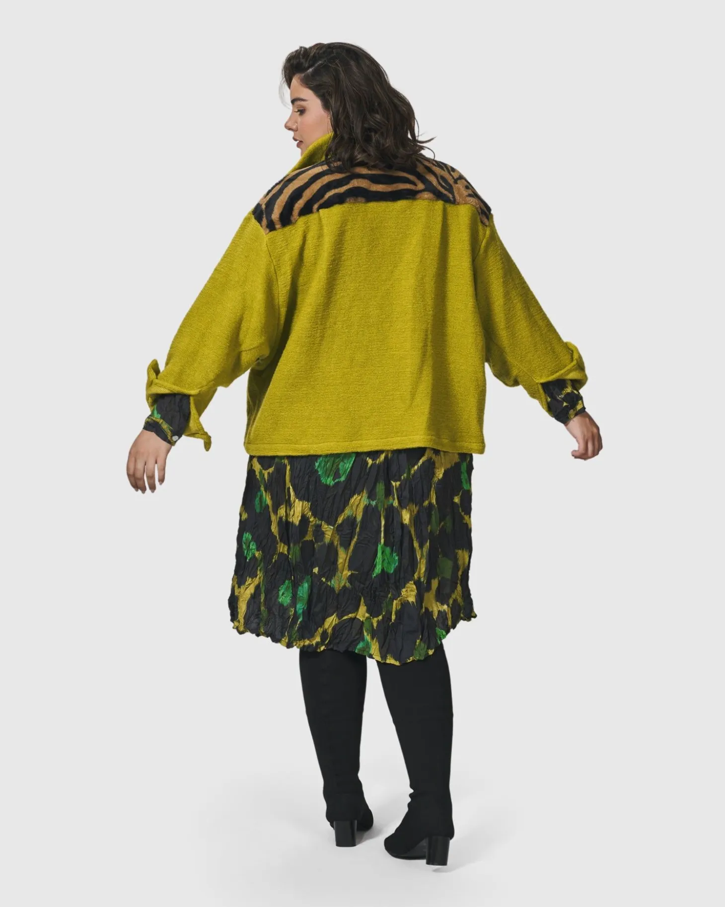 Women Alembika Funkadelic Weekend Jacket, Lime