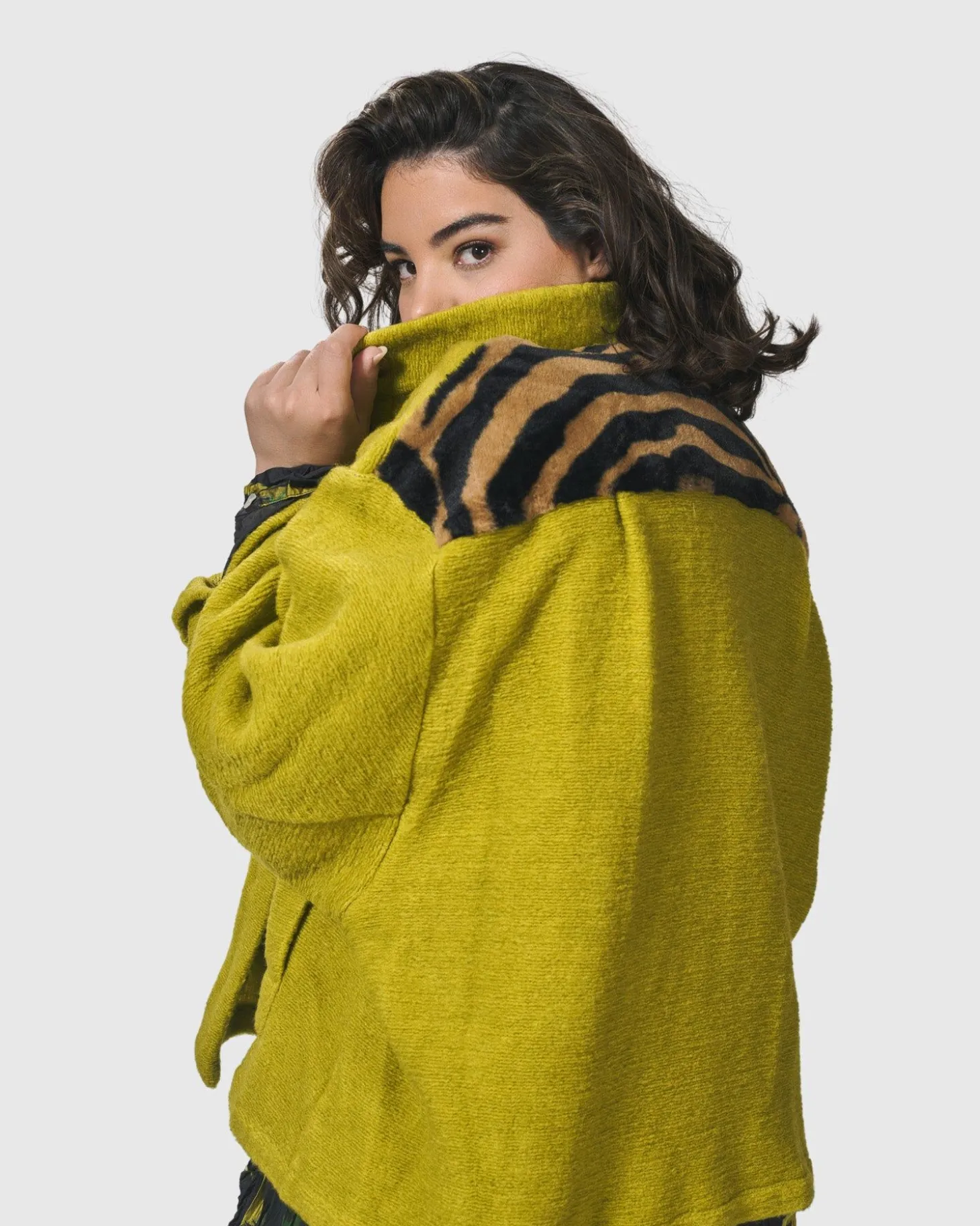 Women Alembika Funkadelic Weekend Jacket, Lime