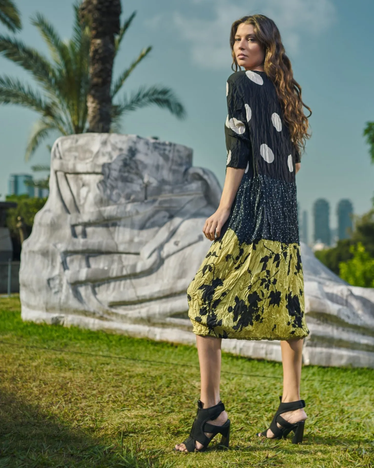 Women Alembika Galliano Relaxed Dress, Mix