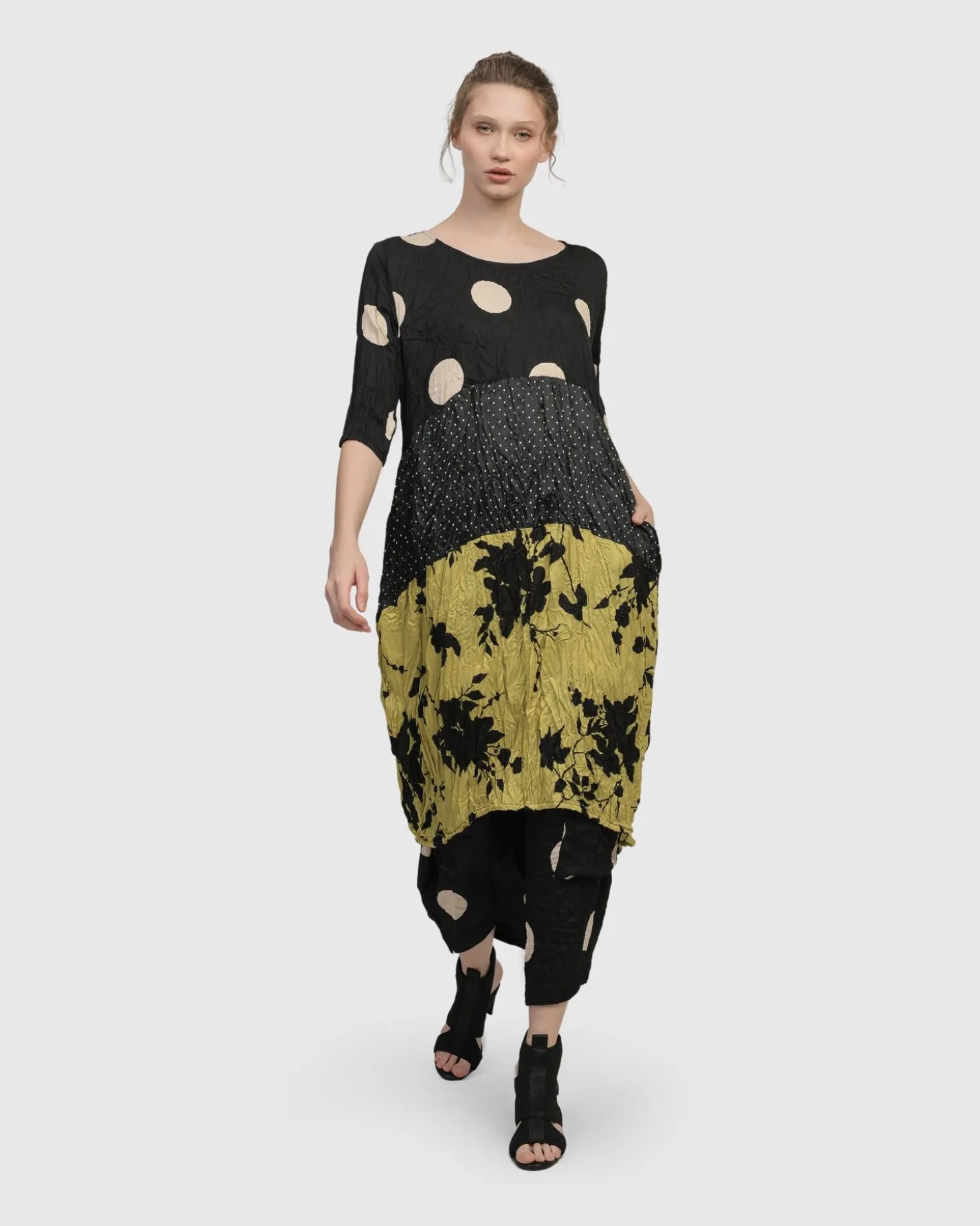 Women Alembika Galliano Relaxed Dress, Mix