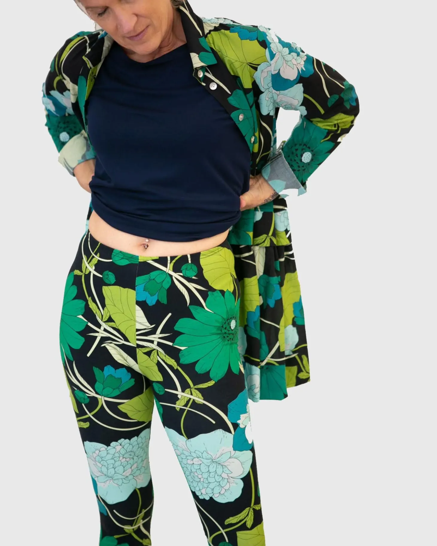 Women Alembika Garden Leggings, Floral