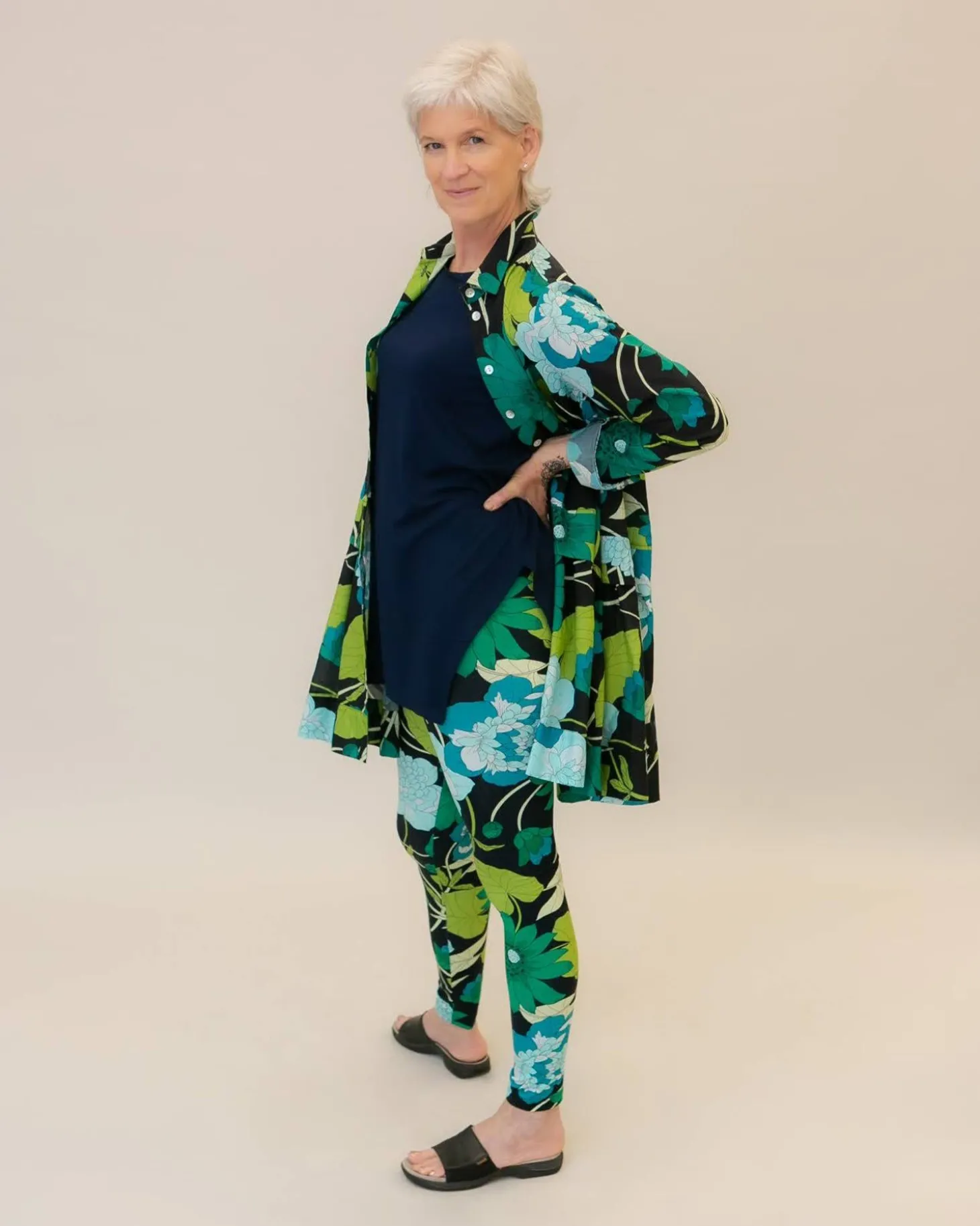 Women Alembika Garden Leggings, Floral