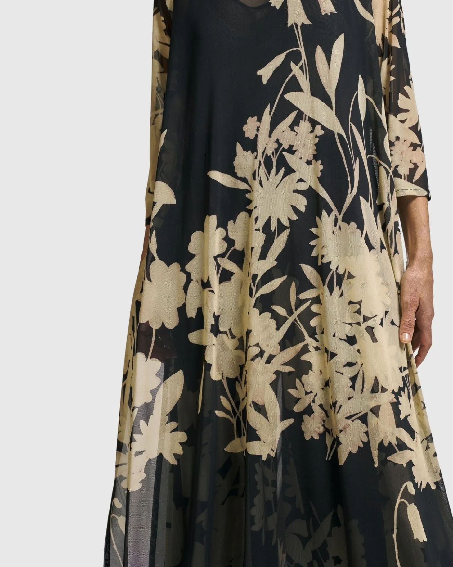 Women Alembika Gardenia Tunic Dress, Floral