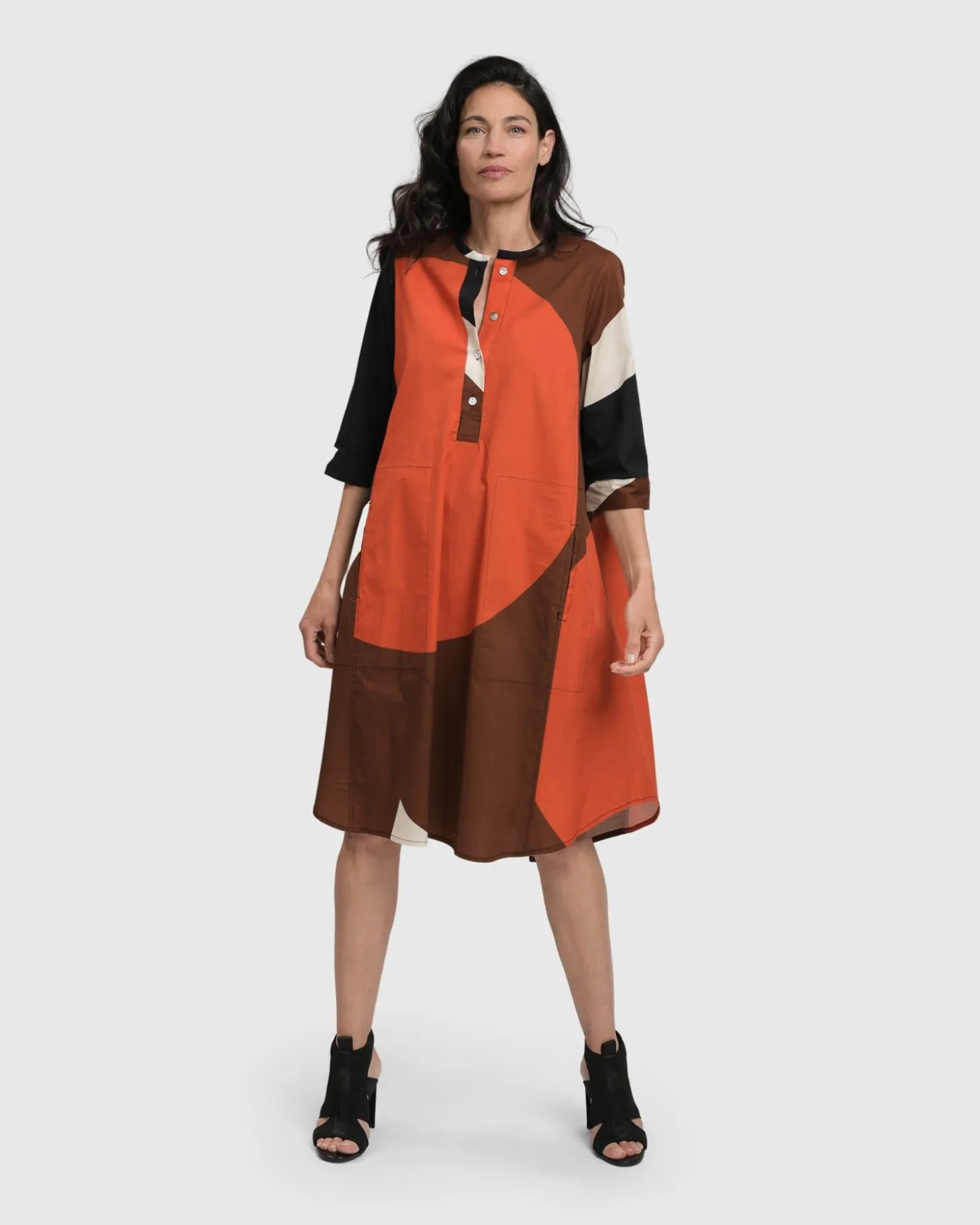 Women Alembika Ginny Oversized Shift Dress, Blossom