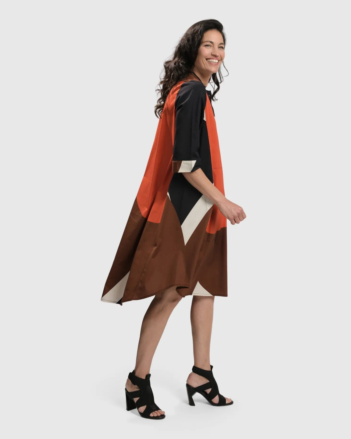 Women Alembika Ginny Oversized Shift Dress, Blossom