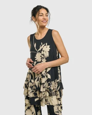 Women Alembika Goldfinch Sleeveless Top, Floral