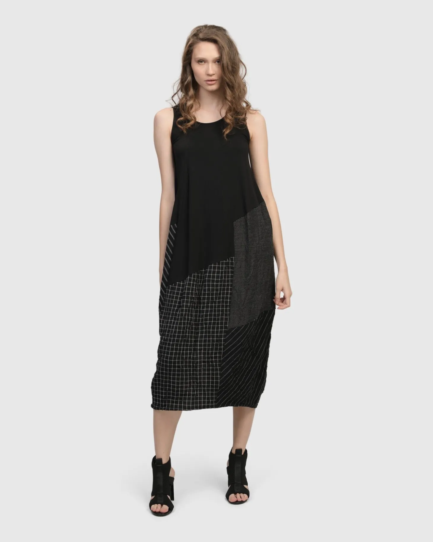Women Alembika Hestia Sleeveless Cocoon Dress, Mix