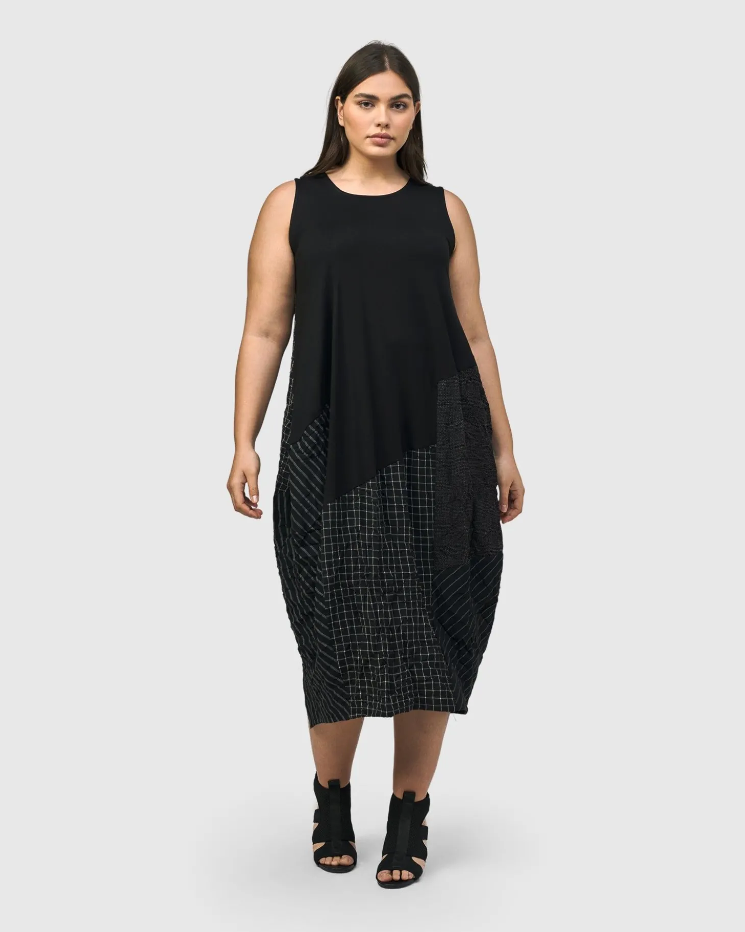 Women Alembika Hestia Sleeveless Cocoon Dress, Mix