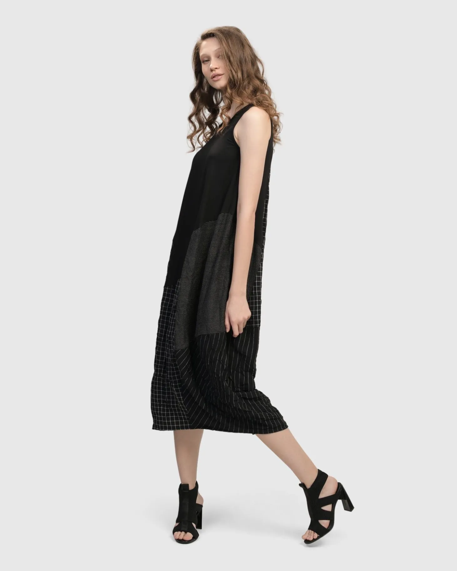 Women Alembika Hestia Sleeveless Cocoon Dress, Mix