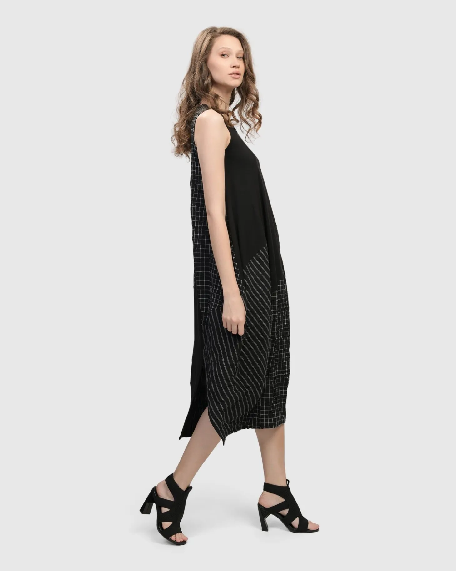Women Alembika Hestia Sleeveless Cocoon Dress, Mix