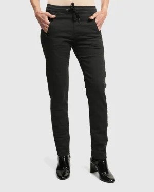 Women Alembika Iconic Jeans Desires, Black